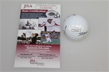 Jimmy Walker Signed 2016 PGA Championship at Baltusrol Logo Golf Ball JSA #CC66504