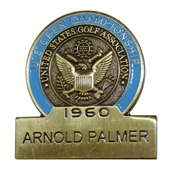 Arnold Palmer 1960 US Open Commemorative Contestant Badge - 2017 US Open Limited!
