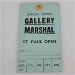 Sam Snead, Gay Brewer, Lionel Hebert, Ed 'Porky' Oliver & others Signed St. Paul Marshall Ticket JSA ALOA