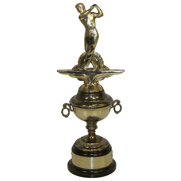 1967 Mony Topper Golf Tournament Mens Low Gross Trophy - Point Clear, Alabama