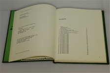 1973 'The Masters: Profile of a Tournament' Book by Dawson Taylor