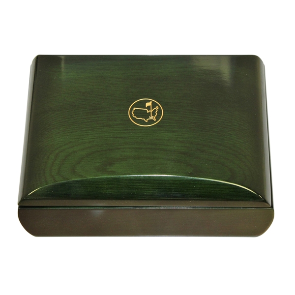 Masters 2015 Commemorative Emerald Box with Two Sleeves of Golf Balls