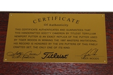 Titleist Scotty Cameron 1997 Tiger Woods Masters Teryllium TEi3 Newport Putter 027/270 with Case 