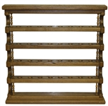 Wooden Golf Ball Display Case - Four Levels - Holds 32 Golf Balls