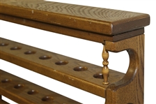 Wooden Golf Ball Display Case - Four Levels - Holds 32 Golf Balls