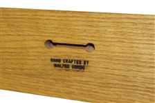 Walter Cords Crafted Wooden Golf Ball Display Case - Nine Levels - Holds 72 Golf Balls