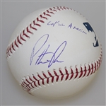 Patrick Reed Signed Rawlings Baseball with Captain America Inscription JSA #V16516