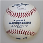 Patrick Reed Signed Rawlings Baseball with 'Captain America' Inscription JSA #V16516