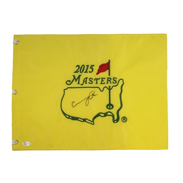 Condoleezza Rice Signed 2015 Masters Flag JSA ALOA