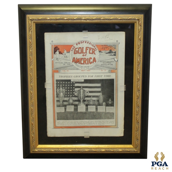 Professional Golfer of America May 1924, Volume IV, No. 12, Magazine