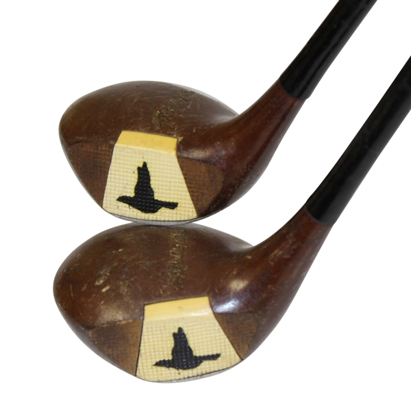 A.G. Spalding Bros Crow Face Reg. #25653 1-Wood & 2-Wood