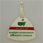 Vintage Masters Tournament Plastic Bag Tag - Howard B. Bell