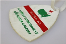 Vintage Masters Tournament Plastic Bag Tag - Howard B. Bell