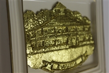 Augusta National Golf Club Clubhouse Porcelain Handcrafted Cardholder by Artist Bill Waugh