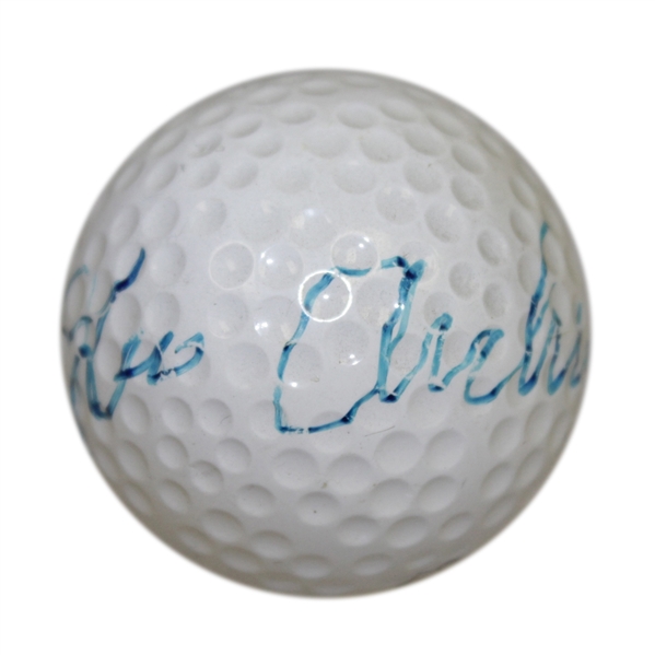 George Archer Signed Maxfli Logo Ball JSA ALOA