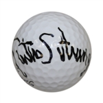 Curtis Strange Signed Titleist Logo Ball JSA ALOA