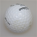 Curtis Strange Signed Titleist Logo Ball JSA ALOA