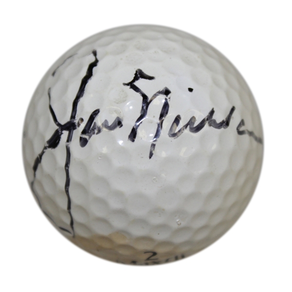 Jack Nicklaus Signed Maxfli Logo Ball JSA ALOA