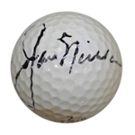 Jack Nicklaus Signed Maxfli Logo Ball JSA ALOA