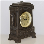 Classic Royal Tara Golf Themed Carriage Clock by Artist Rick Lewis - Works