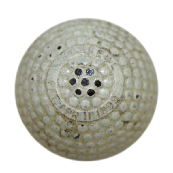 Haskell Bramble Pat. April 1899 Golf Ball