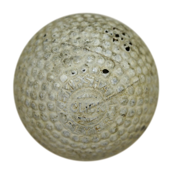 Kempshall Hand-Made Flyer PAT. APL 1899 Bramble Golf Ball