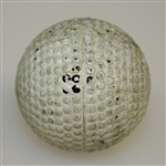 Kempshall Hand-Made Flyer PAT. APL 1899 Bramble Golf Ball
