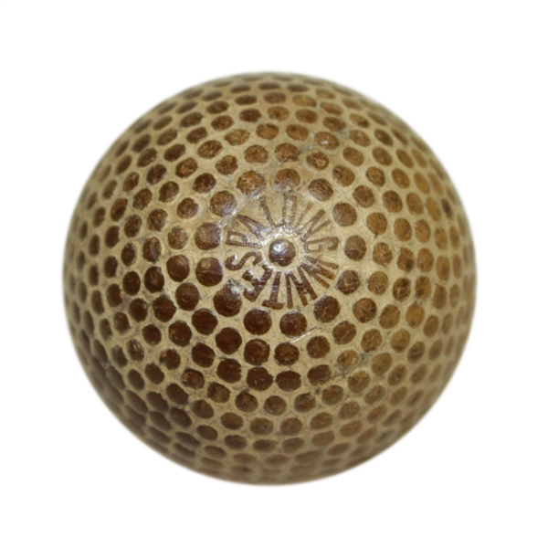 Classic Spalding White Bramble Pattern Golf Ball