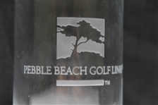 Pebble Beach Tumbler Glass - Golf Ball Base Design