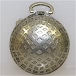 Chronometre Gutty Style Golf Ball Pocket Watch w/ Paris Face Marking - Fully Working