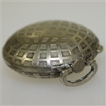 Chronometre Gutty Style Golf Ball Pocket Watch w/ Paris Face Marking - Fully Working
