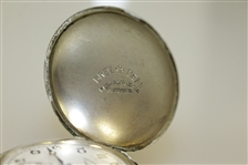 Chronometre Gutty Style Golf Ball Pocket Watch w/ Paris Face Marking - Fully Working