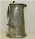 Sheffield England Pewter Pitcher w/ Crossed Clubs & Golf Ball