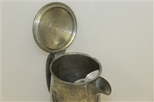Sheffield England Pewter Pitcher w/ Crossed Clubs & Golf Ball