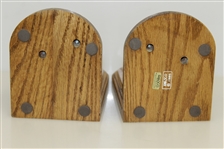 Classic Wooden Club & Ball Bookends