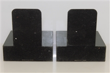 Pair of Bookends with Golf Clubs & Balls Design