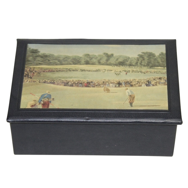 Bobby Jones Winning Putt at Winged Foot in 1929 Display Box
