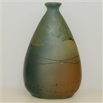 Weller Dickensware Woman Golfer Vase - Circa 1900