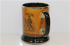Royal Bradwell English Sepia Mug - 'The English Wife' & 'The American Husband' Scenes