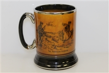 Royal Bradwell English Sepia Mug - 'The English Wife' & 'The American Husband' Scenes