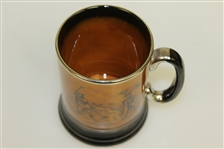 Royal Bradwell English Sepia Mug - 'The English Wife' & 'The American Husband' Scenes