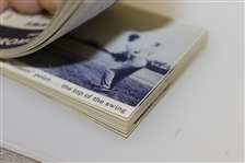 1950's Ben Hogan 'Here's Your Free Golf Lesson' Magic-Eye Movie Flip Book - Excellent Condition
