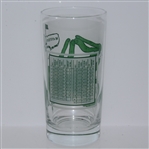 Vintage Masters Drinking Glass Featuring Augusta National Course Layout