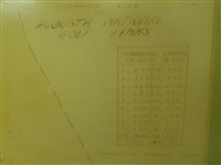 1931 Augusta National Golf Course Master Plan