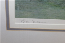 Byron Nelson Signed Ltd Edition 'The 12th At Augusta' Helen Rundell #180/250