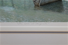 Byron Nelson Signed Ltd Edition 'The 12th At Augusta' Helen Rundell #180/250
