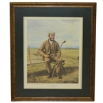 Willie Park Sr. Litho, Signed by Artist Arthur Weaver - 103/250