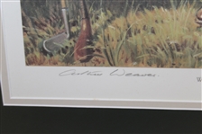 Willie Park Sr. Litho, Signed by Artist Arthur Weaver - 103/250