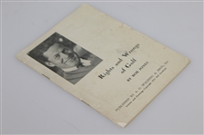 1935 Bobby Jones 'Rights and Wrongs of Golf' Booklet