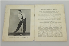 1935 Bobby Jones 'Rights and Wrongs of Golf' Booklet